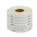 Ncco 2 inch Square Durapeel Shelf Life Labels, 500 count