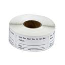 National Checking Company Dateit Product Removable Label, 1 x 2 inch -- 500 per case.