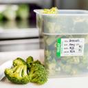 National Checking Company Dateit Green Trilingual Item/Date/Use By Removable Label - Friday, 2 x 3 inch -- 500 per case.