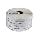 National Checking Company Dateit Item/Prep Date/Use By Removable Label, 2 x 4 inch -- 500 per case.