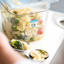 National Checking Company Dateit Blue Trilingual Dissolvable Label - Monday, 1 x 1 inch -- 1000 per case.