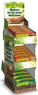 Nature Valley Crunchy and Sweet and Salty Nut Granola Bar - Display Shipper, 22.07 Ounce -- 3 per case
