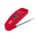 CDN Red Digital Folding Thermometer, 1.57 inch Width x 5.08 inch Length  x 0.67 inch Depth