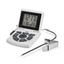 CDN Combo Probe Thermometer, Timer & Clock - White