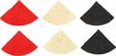 Mexican Original Baked Red, White and Blue Corn Tortilla Chips, 10 Pound -- 3 per case.