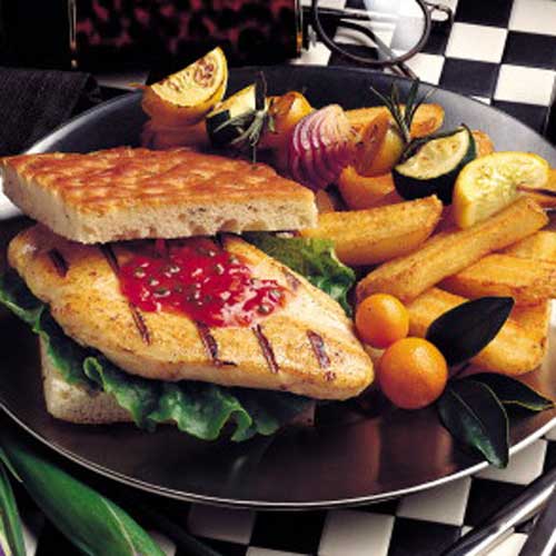 Tyson Three Diamond Shaped Chicken Breast, 5 Pound -- 2 per case.