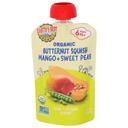 Earths Best Organic Butternut Squash Mango Plus Sweet Peas Puree for 6 Plus Months Baby, 3.5 Ounce Pouch -- 12 per case