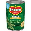Del Monte Young Small Sweet Peas, 15.25 Ounce -- 12 per case.
