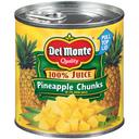 Del Monte Canned Chunk Pineapple in Juice, 15.25 ounce -- 12 per case