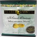 Island Princess Maui Onion Macadamia Nuts - Snack Bag, 2.5 Ounce -- 24 per case