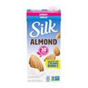 Silk Vanilla Unsweetened Delicious Almond Milk - Aseptic Pack, 1 Quart -- 6 per case