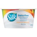 Silk Cultured Soy Peach and Mango Yogurt Alternative, 5.3 Ounce -- 8 per case.