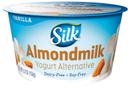 Silk Cultured Vanilla Almondmilk Yogurt Alternative, 5.3 Ounce -- 8 per case.