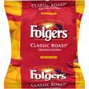 Folgers Classic Roast Ground Coffee - 0.9 oz. filter pack, 160 filter packs per case