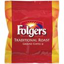 Folgers Traditional Roast Ground Coffee, 2 Ounce -- 128 per case.