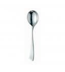 Chef and Sommelier Ezzo 18/10 Stainless Steel Soup Spoon, 7 inch -- 36 per case.