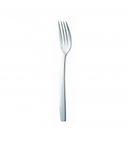 Chef and Sommelier Kya 18/10 Stainless Steel Dessert Fork, 7 3/8 inch -- 36 per case.