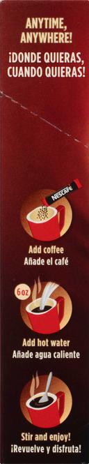Nescafe Clasico Instant Coffee Stick, 0.7 Ounce -- 84 per case.
