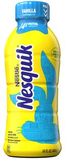 Nestle Nesquick Ready to Drink Lowfat Vanilla Milk, 14 Fluid Ounce -- 12 per case