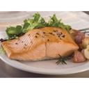 Trident Seafoods Skin On Keta Chum Salmon Portion, 8 Ounce Pieces -- 10 Pound