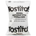 Tostitos Restaurant Style White Corn Tortilla Chips, 16 Ounce -- 4 per case.