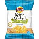 Lays Kettle Cooked Original Potato Chips, 1.375 Ounce -- 64 per case.