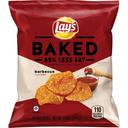 Lays Barbecue Single Serve Potato Crisps, 0.875 Ounce -- 60 per case.