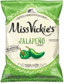 Miss Vickies Jalapeno Kettle Cooked Potato Chips, 1.37 Ounce -- 64 per case