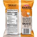 Ruffles Baked Cheddar and Sour Cream Potato Crisps, 0.8 Ounce -- 60 per case.