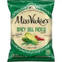Miss Vickies Spicy Dill Pickled Kettle Cooked Potato Chips, 1.375 Ounce -- 64 per case