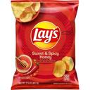 Lays Sweet and Spicy Honey Potato Chips, 2.25 Ounce -- 24 per case