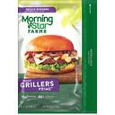 Morningstar Farms Grillers Prime Veggie Burgers, 10 Ounce -- 8 per case.