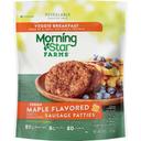 Morningstar Farms Breakfast Maple Flavored Sausage Patties, 8 Ounce -- 6 per case.