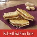 Keebler Toast and Peanut Butter Sandwich Cracker, 8 Ounce -- 12 per case.