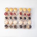 The Fillo Factory Mini Cheesecake Assortment, 30 count - 10 per case