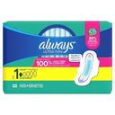 Always Ultra Thin Size 1 Flexi-Wings Regular Pads, 22 count -- 12 per case