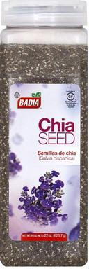 Badia Chia Seed, 22 Ounce Bottle -- 4 per case