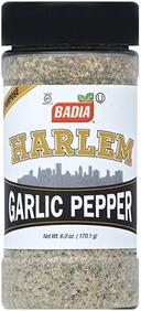 Badia Harlem Garlic Pepper, 6 Ounce -- 6 per case