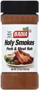 Badia Holy Smokes Pork and Meat Rub, 5.5 Ounce -- 6 per case