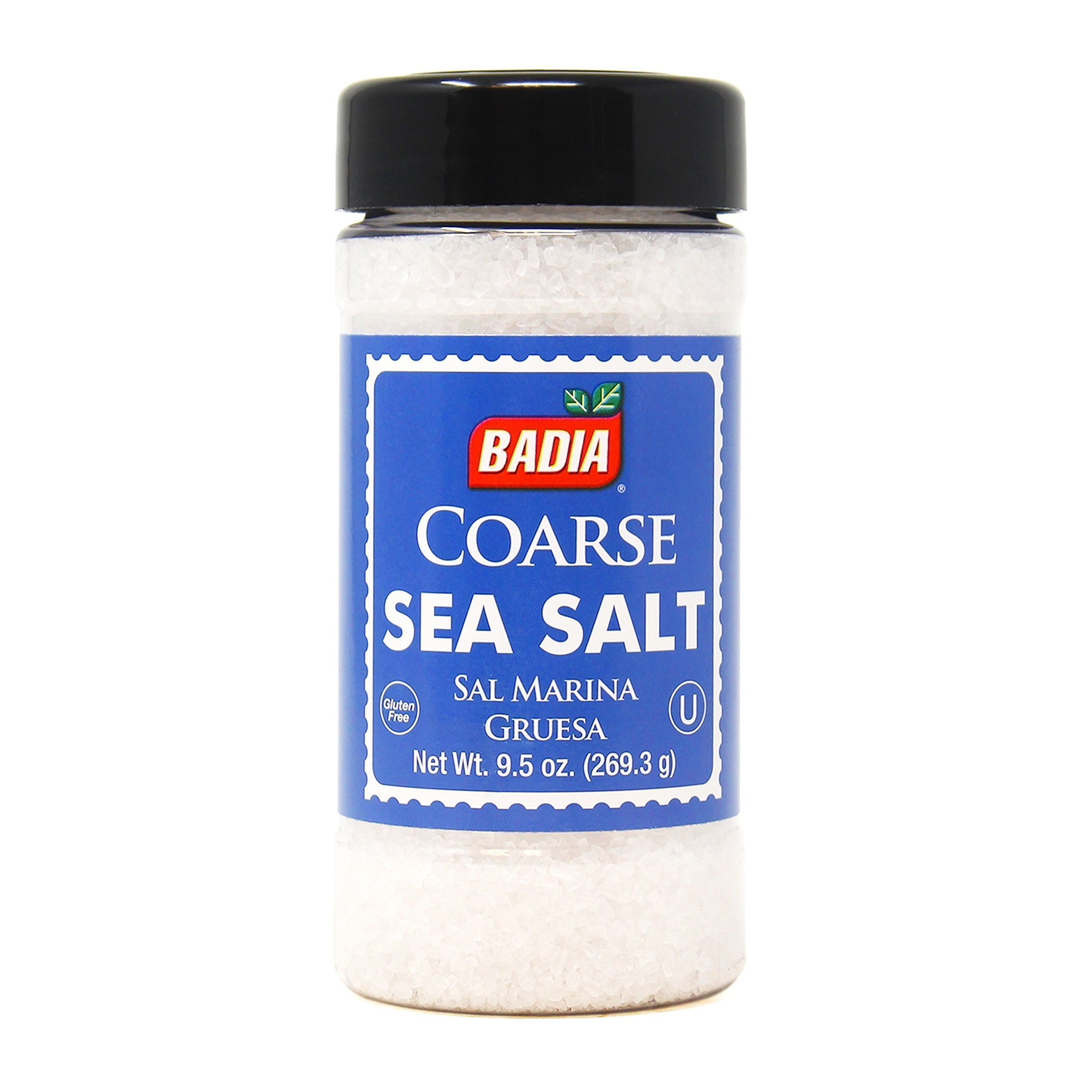 Badia Sea Salt Coarse, 9.5 Ounce -- 6 per case