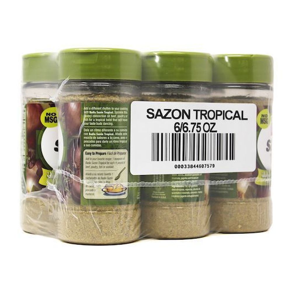 Badia Sazon Tropical, 6.75 Ounce -- 6 per case