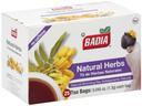 Badia Natural Herb Tea Bag - 25 tea bags per pack -- 100 packs per case