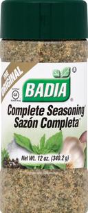 Badia Complete Seasoning, 12 Ounce Bottle -- 12 per case