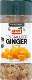 Badia Crystallized Ginger, 10 Ounce -- 12 per case