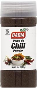 Badia Chili Powder, 9 Ounce -- 12 per case