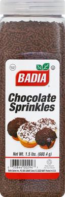 Badia Chocolate Sprinkles, 24 Ounce -- 6 per case