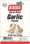 Badia Garlic Powder, 4 Pound -- 4 per case