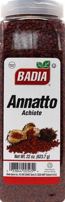 Badia Whole Annatto, 22 Ounce Bottle -- 6 per case