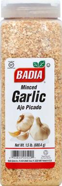 Badia Minced Garlic, 1.5 Pound -- 6 per case