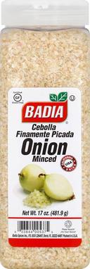 Badia Minced Onion, 17 Ounce -- 4 per case